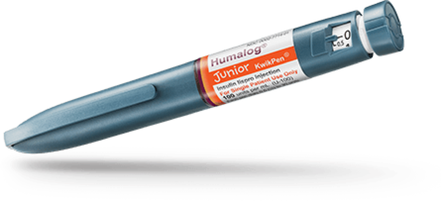 Humalog U-100 Junior KwikPen insulin injector