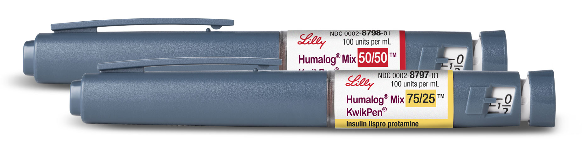 Humalog Mix50/50 and Humalog Mix75/25 insulin pens